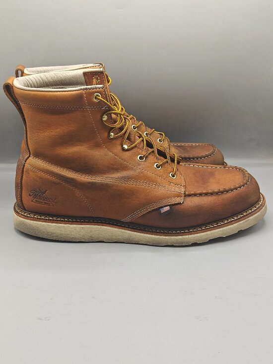 Thorogood American Heritage 6” Moc Toe Men\'s Work Boots 814-4200 Defect 15 EE main image 11